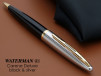 Ручка шариковая Waterman Carene De Luxe Black Silver GT